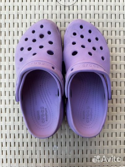 Crocs sabo Детские фиолетовые