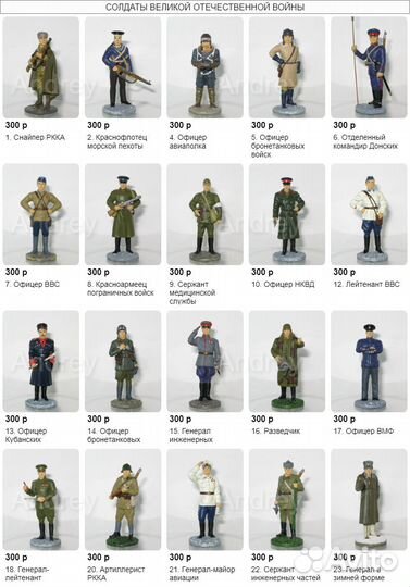 Оловянные солдатики (ВОВ) большая коллекция