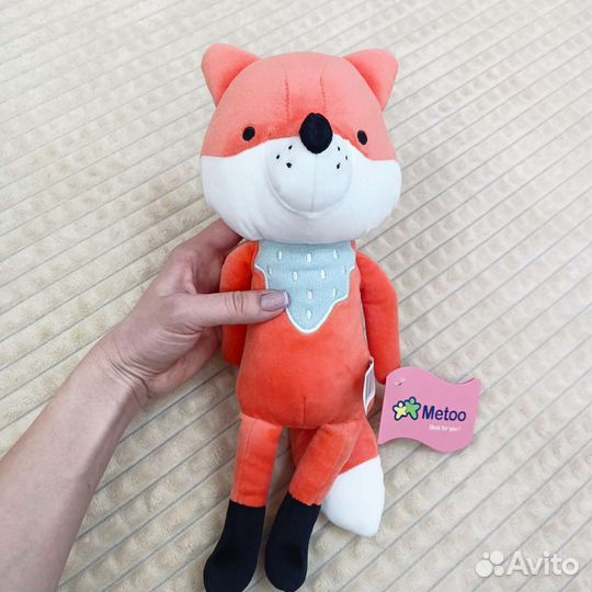 Мягкая игрушка Metoo лис