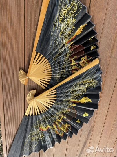 Веер деревянный Пано на стену