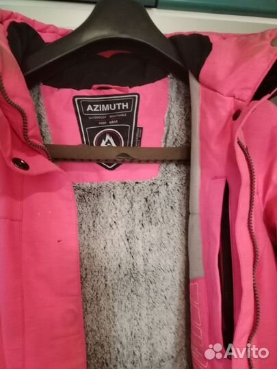 Парка зимняя для девочки 134 140