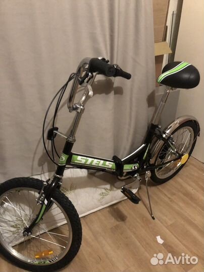 Велосипед Stels pilot 450 20 Z011 зеленый 13.5