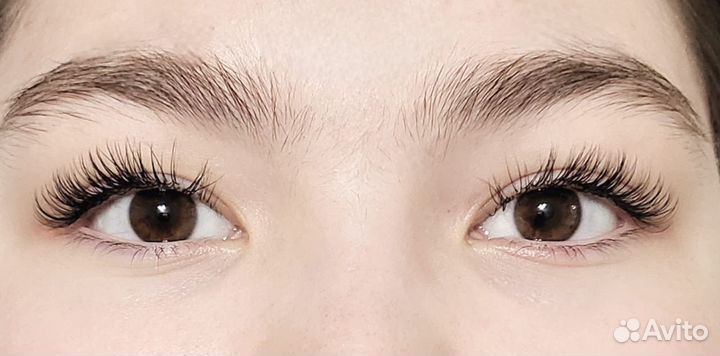 Наращивание ресниц модель