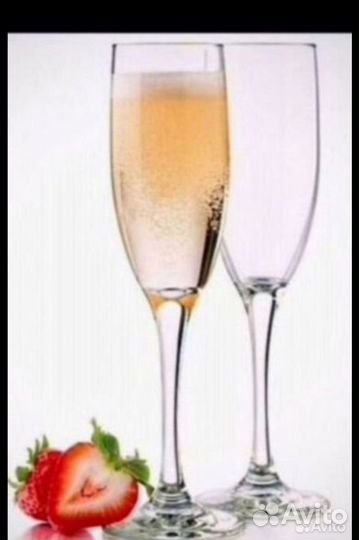 Набор бокалов для шампанского 