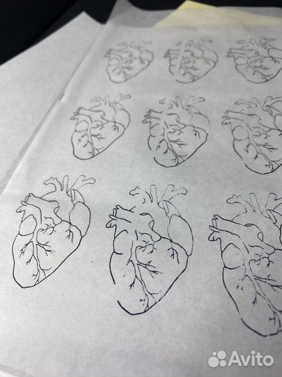 Трансферная бумага для тату