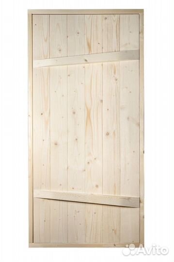 Двери деревянные в баню