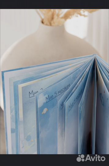 Фотоальбом детский для новорожденного