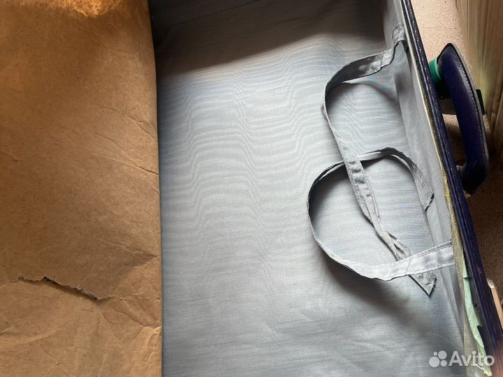 Кожаный чемодан СССР