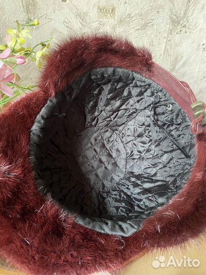 Шапка норковая