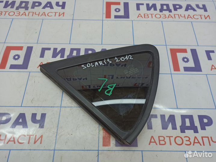 Стекло кузовное глухое левое Hyundai Solaris 87810