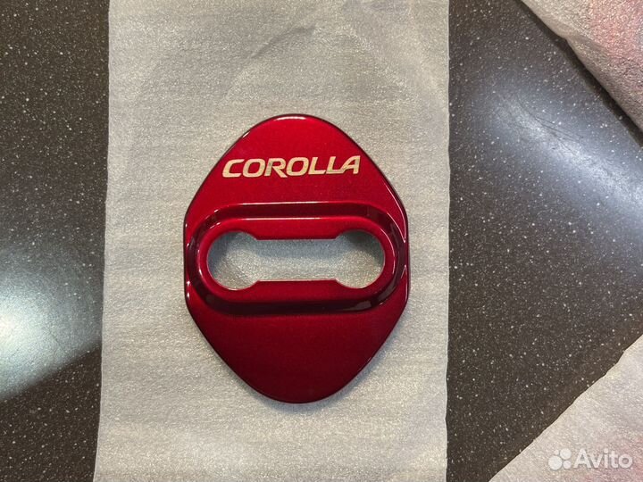 Комплект заглушек на toyota corolla