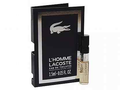 Lacoste l'homme men edt 1.5 ml