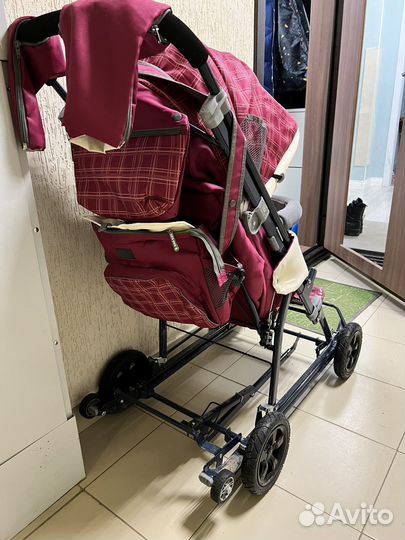 Санки-коляска Nika Ника детям 8-3К