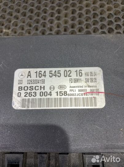 Блок управления парктрониками ML 164 GL W164 Merce