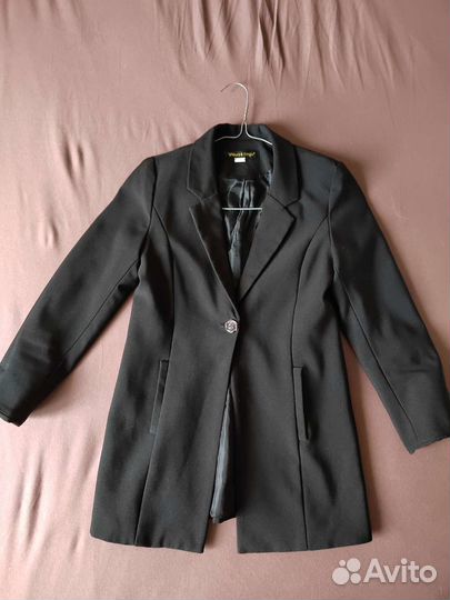 Пиджак школьный для девочки 128-140