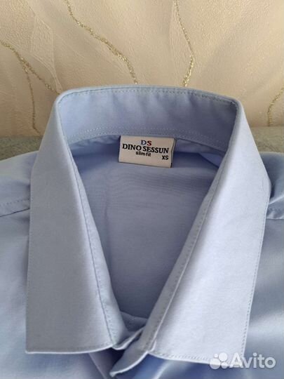 Рубашка на мальчика 8-9 класс