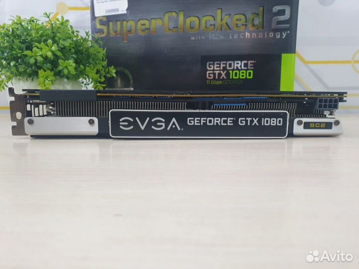Видеокарта (evga, nvidia, GTX 1080, 8Gb, gddr5X, 2