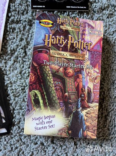 Harry Potter trading card game плюс два бустера