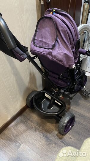 Детский велосипед с ручкой