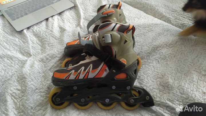 Коньки детские раздвижные