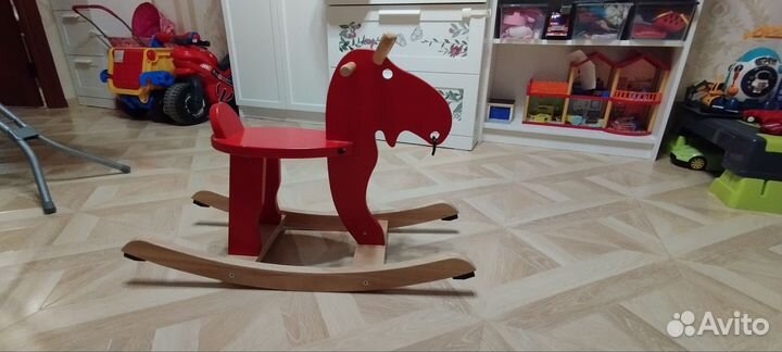 Качалка лось Икеа