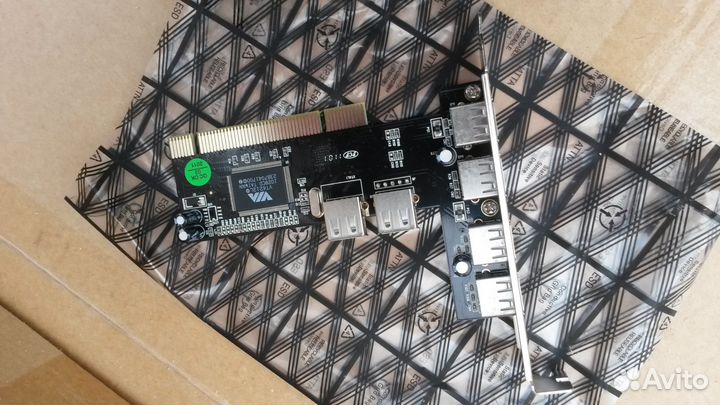 Контроллер USB 2.0 PCI адаптер 6 портов