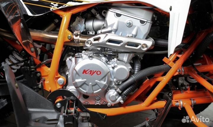 Квадроцикл Kayo Tor-3 C черно-белый