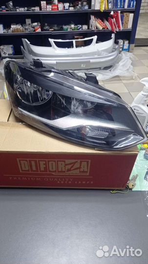 Фара Volkswagen Polo рестайлинг