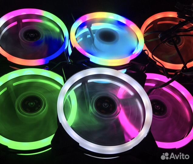 Кулеры rgb 120 mm новые гарантия