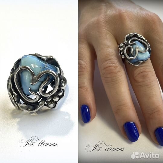 Серебряное кольцо