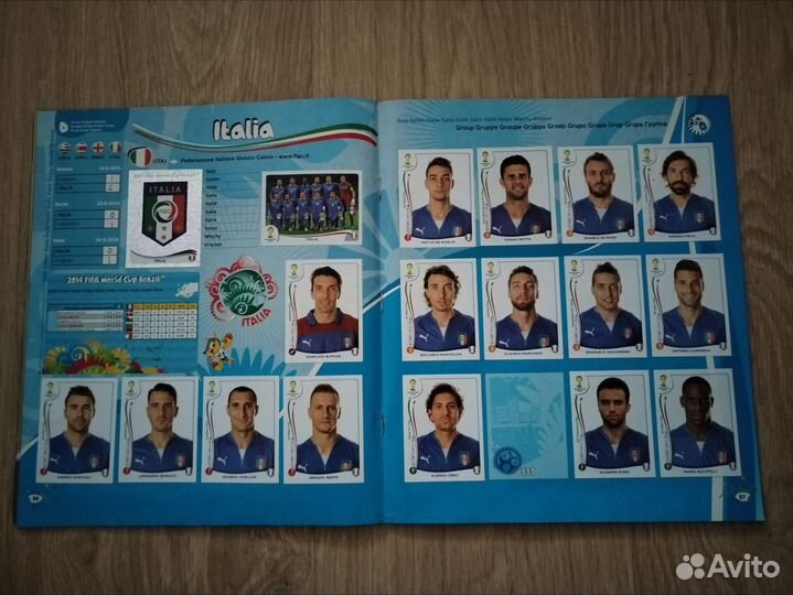 Альбом для наклеек Panini Кубок Мира Brazil 2014