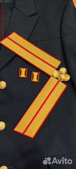 Офицерская парадная форма вс РФ новая синяя