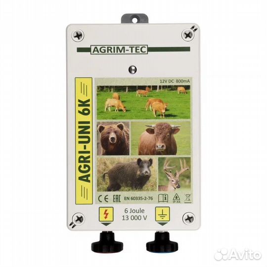 Электропастух Электроизгородь agri uni 6k