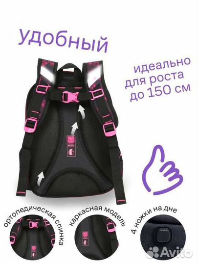 Рюкзак школьный новый