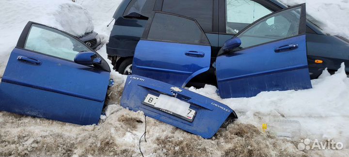 Chevrolet lacetti разбор дверь