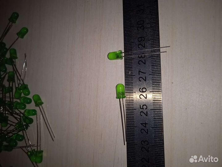 Светодиод зелёный