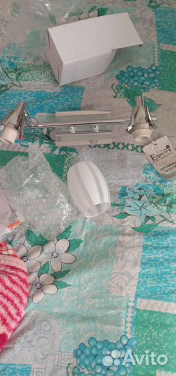 Светильник с 2плафонами новый