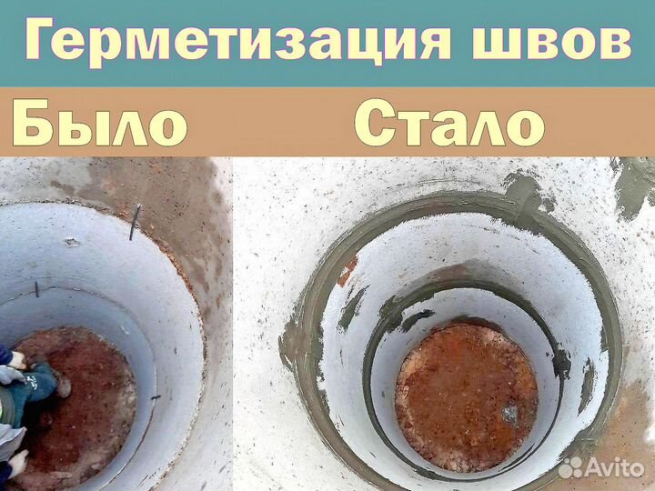 Ремонт колодца и чистка колодца