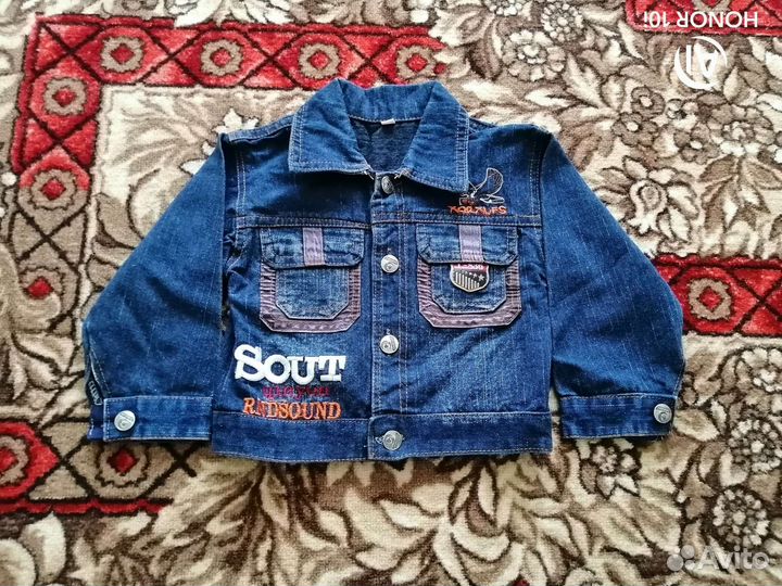 Джинсовка и толстовка для мальчика