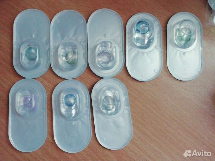 Линзы контактные цветные