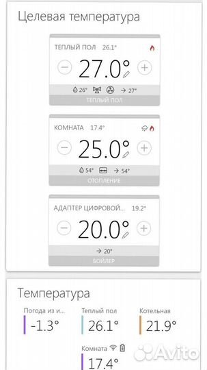 Установка Wi-Fi/GSM управление котлом и опоплением