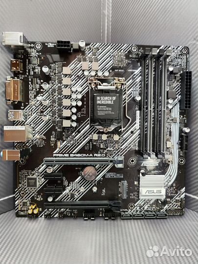 Материнская плата LGA 1200 asus prime B460M-A R2.0