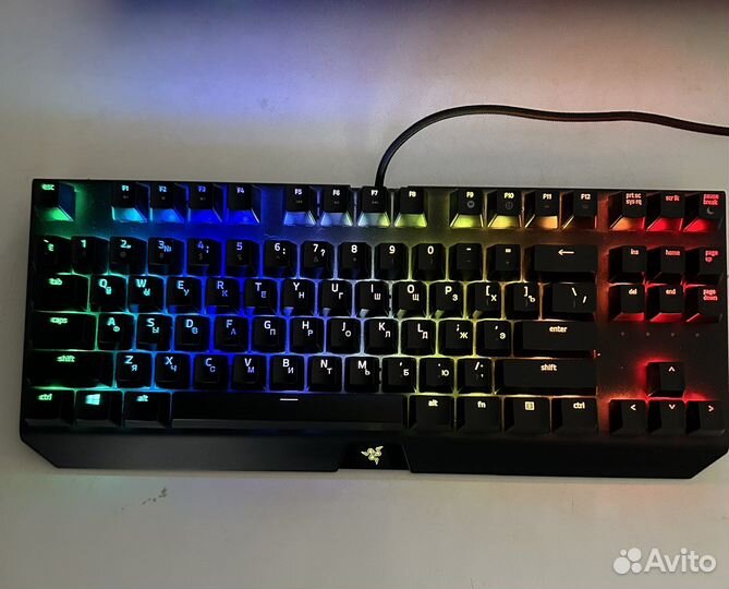 Игровая механическая клавиатура Razer blackwidow X