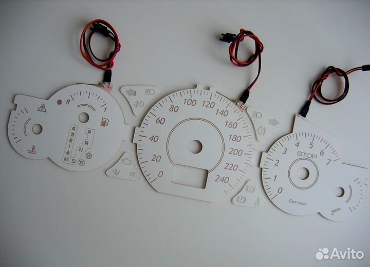 Citroen C5 (01-08) тюнинг шкалы приборов