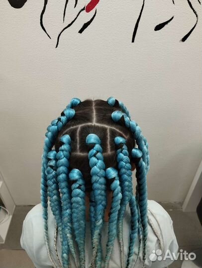 Брейды, боксерки, брейды в хвост, коса ким, дилара