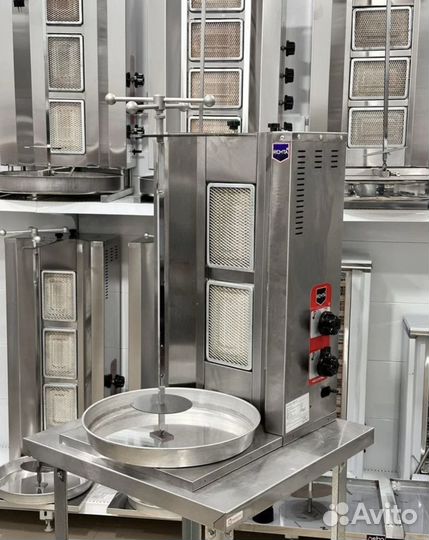 Гриль для шаурмы газовый
