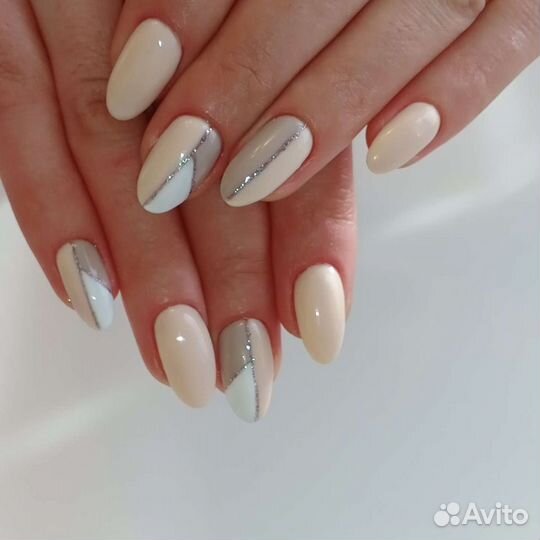 Наращивание ногтей,гель лак