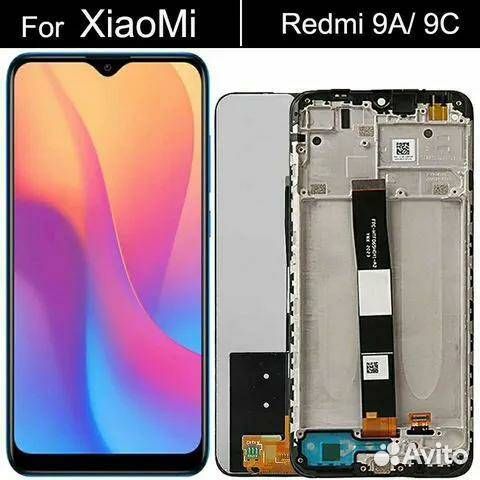 Дисплей Xiaomi redmi 9A/9C ориг,замена бесплатно