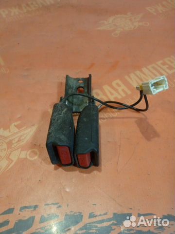 Защелка ремня безопасности задняя Citroen C4 B7