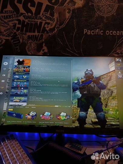 Монитор philips 243v, 24 дюйма